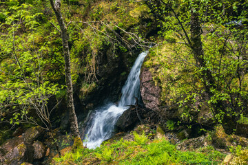 Hidden Valley view in the Scottish Highlands