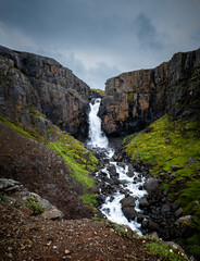 Fardagafoss Waterfall in Iceland
