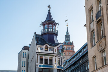 Obraz premium Leipzig the recovered city