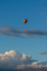 hot air balloon in the sky