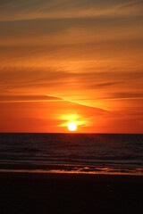 Sunset Scheveningen Beach