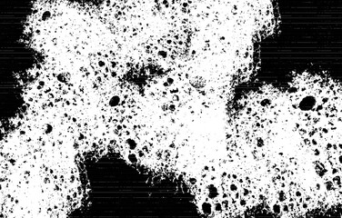 Grunge white and black wall background.Abstract black and white gritty grunge background.black and white rough vintage distress background