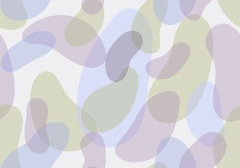 Seamless abstract pattern with spots for packaging and fabrics and textiles 