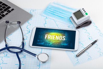 Tablet pc and medical tools