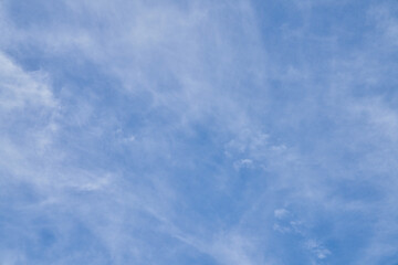 Obraz premium Beatiful blue sky with clouds on a sunny day
