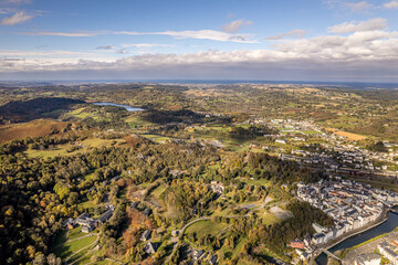 landscape of the mountains - Lourdes