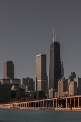 Obraz premium Chicago Skyline