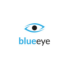 eye logo vector design. logo template