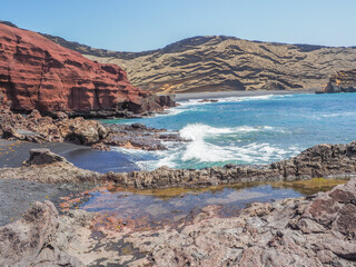 Küste in El Golfo - Lanzarote
