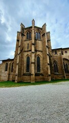 Fototapeta premium Eglise abbatiale XIIème siècle SAINT ANTOINE L'ABBAYE (Isère)