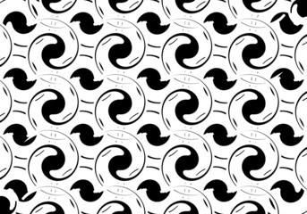 Fondo de eses en blanco y negro