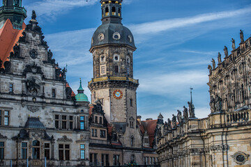 Fototapeta na wymiar Dresden, the city reborn from its ashes
