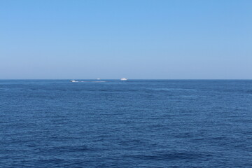 Beautiful view of the sea and sky
