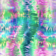 Obraz na płótnie Canvas Digital Tie Dye Wave Pattern