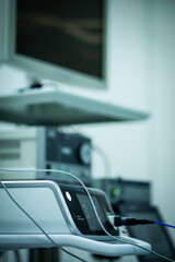 medical monitor, monitor in the operating room, patient monitor, intensive care, surgery, operation