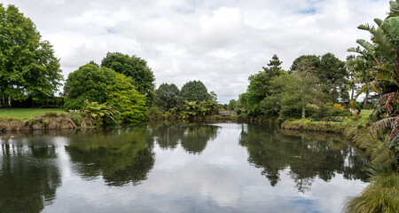Fototapeta na wymiar Auckland Botanic Gardens, located in Manurewa