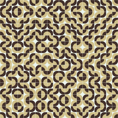 Abstract Geometric Pattern generative computational art illustration