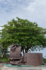 Fototapeta na wymiar Monument les chaînes brisées à Cayenne - Guyane française