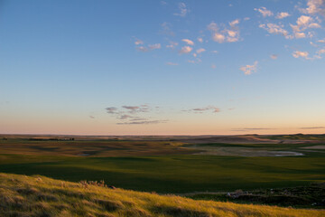 Obraz premium Saskatchewan, Canada Badlands
