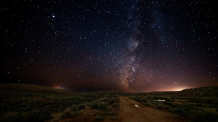 Fototapeta premium Milkyway over Utah