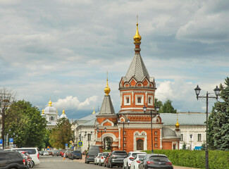 Chapel of alexander nevsky in Yaroslavl. Russia