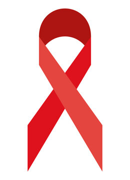 world aids day red ribbon