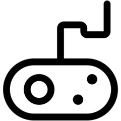 Joystick icon for web and mobile