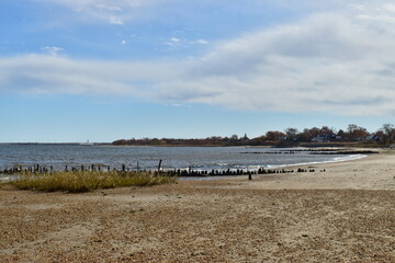 seascape of the New Jersey coast
