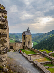Ruins of the Castle of Bourscheid, Luxembourg