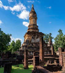 Fototapeta premium Ancient Ruins and Historical Parks in Thailand