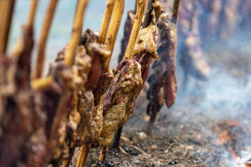 Asado de tradicion misionera