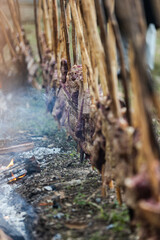 Asado de tradicion misionera