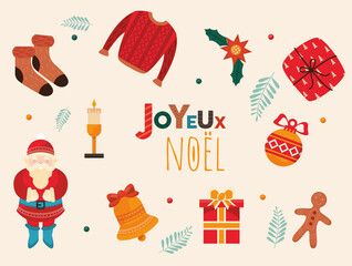 ten joyeux noel icons