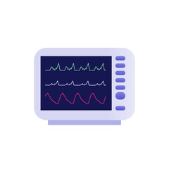 heart beat graph icon electrocardiograph