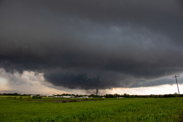 Obraz na płótnie Canvas Tornado in Oklahoma