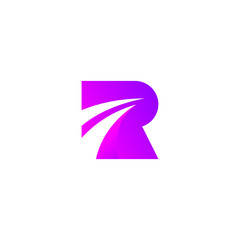 R Abstract Logo