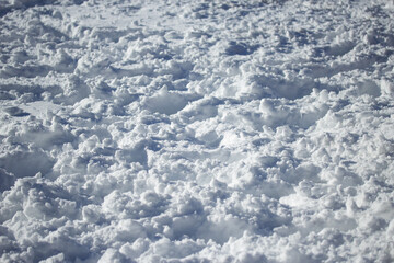 Disturbed Snow Texture