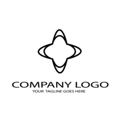 is one of the beautiful shapes and is suitable to be used as a company logo