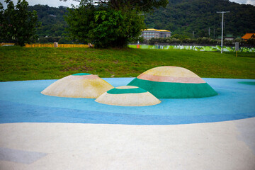Obraz premium 公園の遊具（大家河濱公園）