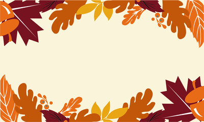 Thanks Giving Day Background Copy Space Area. Suitable to place on content with that theme.