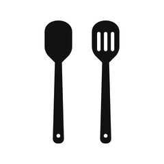 spatula icon on white background
