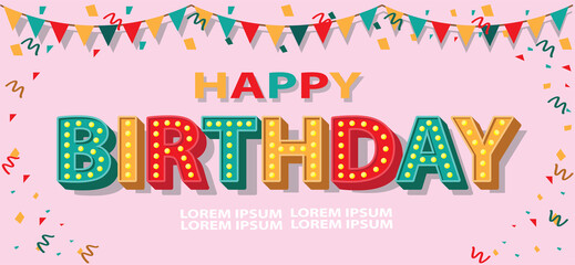 template birthday design
