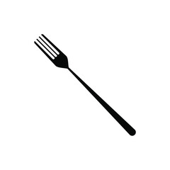 fork icon on white background