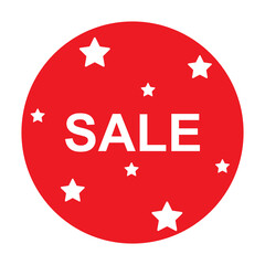 sale label shopping icon vector