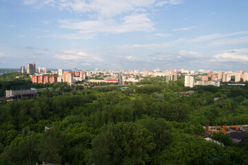 view of the outskirts of the city of Perm