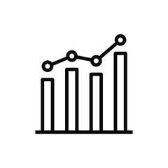 Analytics diagram icon