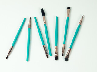 make brush mix tools on white background