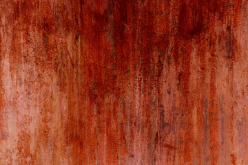 Red grunge metal texture background