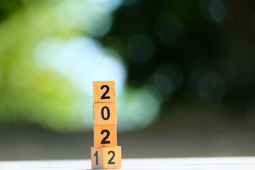 new year from 2021 to 2022