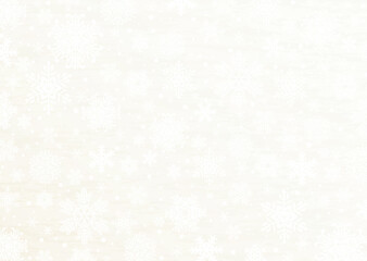 うっすらと見える雪の結晶　冬の背景素材